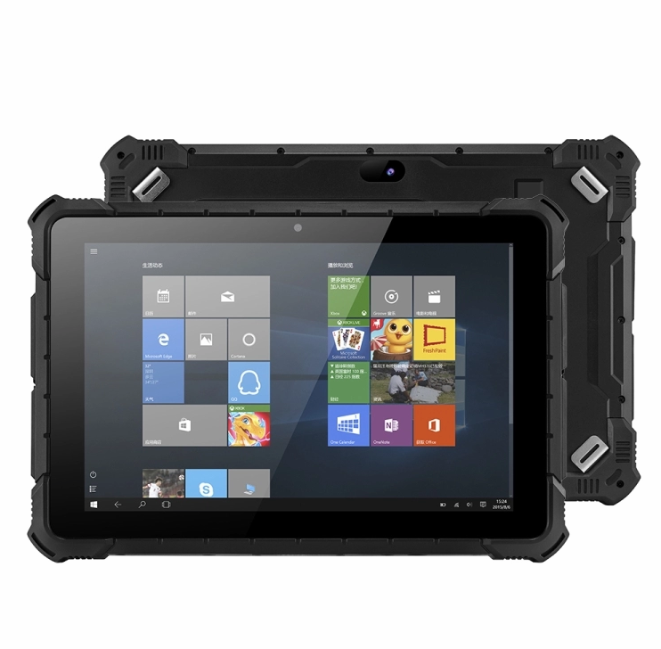 High Quality IP67 Anti-dust 8G 128G GPS NFC Optional 1000 nits with Docking 10Inch Win 10 Rugged Tablet