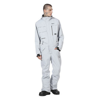 New Design Mens One Piece Snow Suit High Quality Custom Waterproof Full Body Jumpsuits Ski Suit