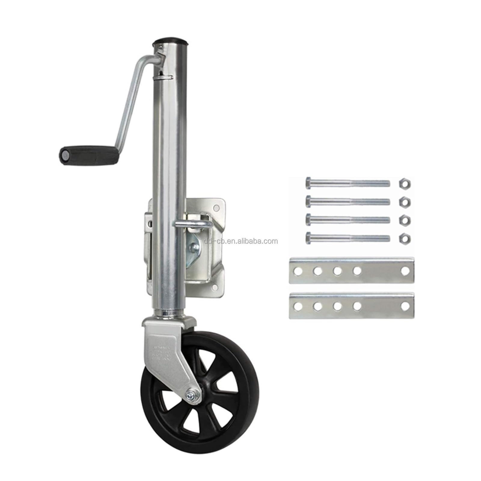 Heavy Duty Swivel Boat Trailer Jack With Two Wheels with high quality