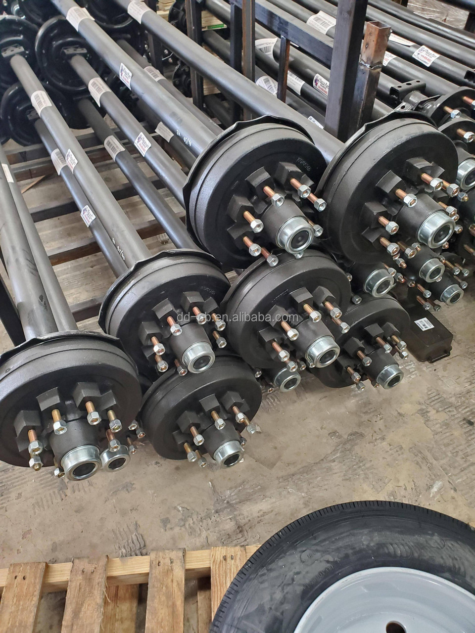 High Quality 3500 Lbs Payload Boat Trailer Axle and Leaf Springs for Sale