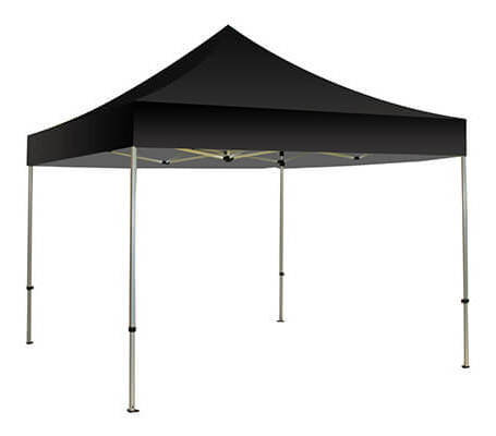 Tradeshow Tent Farmers Market Canopy Tent With Custom Printed Sidewall And FullWall