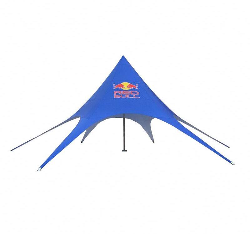 10M Closure Outdoor Star Shaped Camping Tents For Family Party