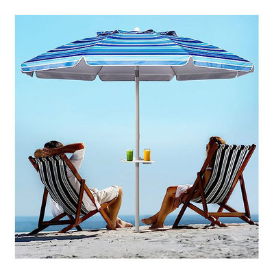 Portable Beach and Sports Beach Umbrella with Sand Anchor & Tilt Mechanism Portable Outdoor Sunshade Umbrella with Carry Bag