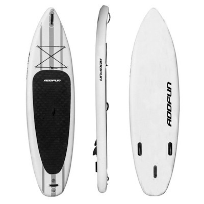 Outdoor Water Sports ISUP Hybrid Surfboard With Removable Fins And Leash