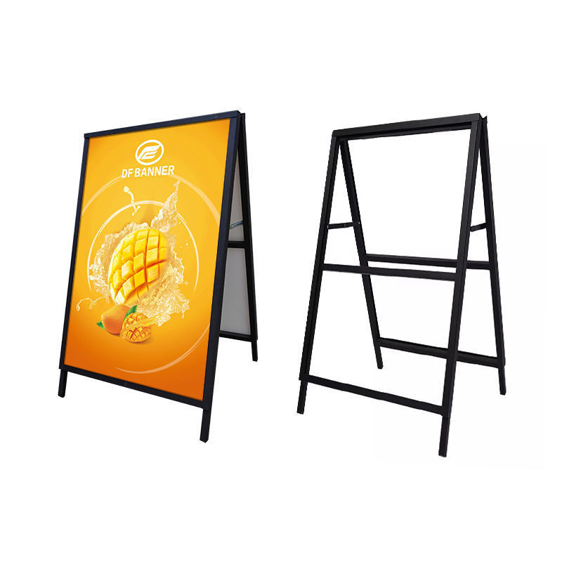 Foldable Manufacturers wholesale a frame sign outdoor customized pavement signs a frame sidewalk sign advertising boards  stands