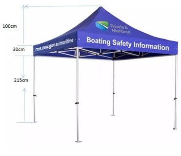 Wholesaler Price Custom Size Portable Steel Pop Up Canopy Tent