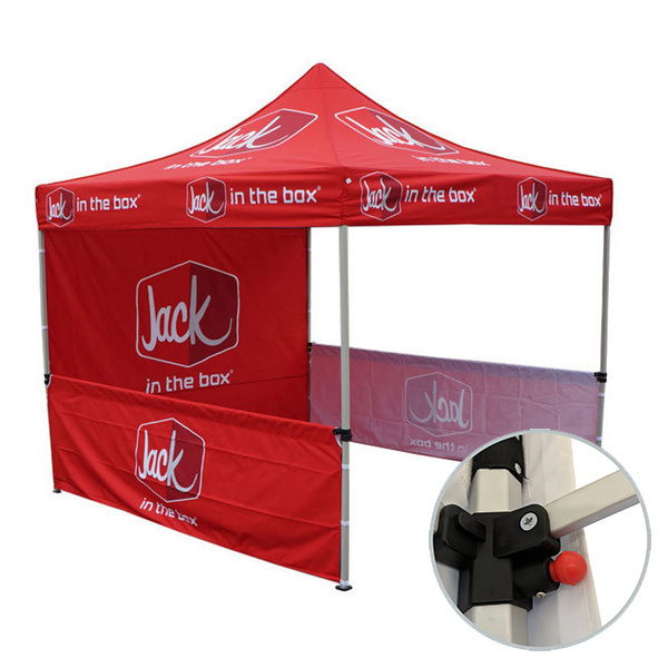 Promotion Advertising Display Aluminum Alloy Custom Logo Heavy Duty Canopy Printing folding Trade Show Tent