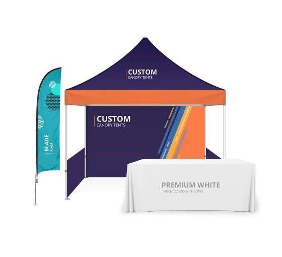 3*3M Aluminum Frame Digital Printing Top Cover Trade Show Canopy And Folding Gazebo