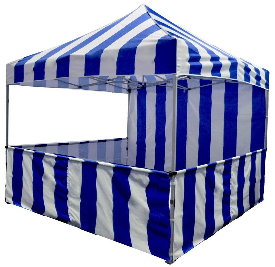 Outdoor Gazebo 10x10 10*x15ft Red/Blue /Green & White Stripe Event Tent Pop Up Canopy Gazebo Food Snack Carnival Tent for Beach