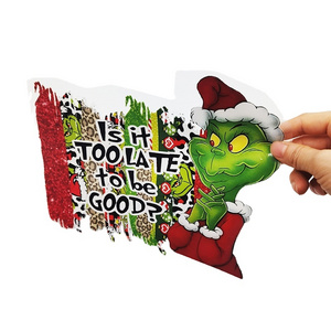 Ready to Ship Wholesale Christmas Decoration factory supply dtf transfers designs Christmas DTF Heat Transfer Film