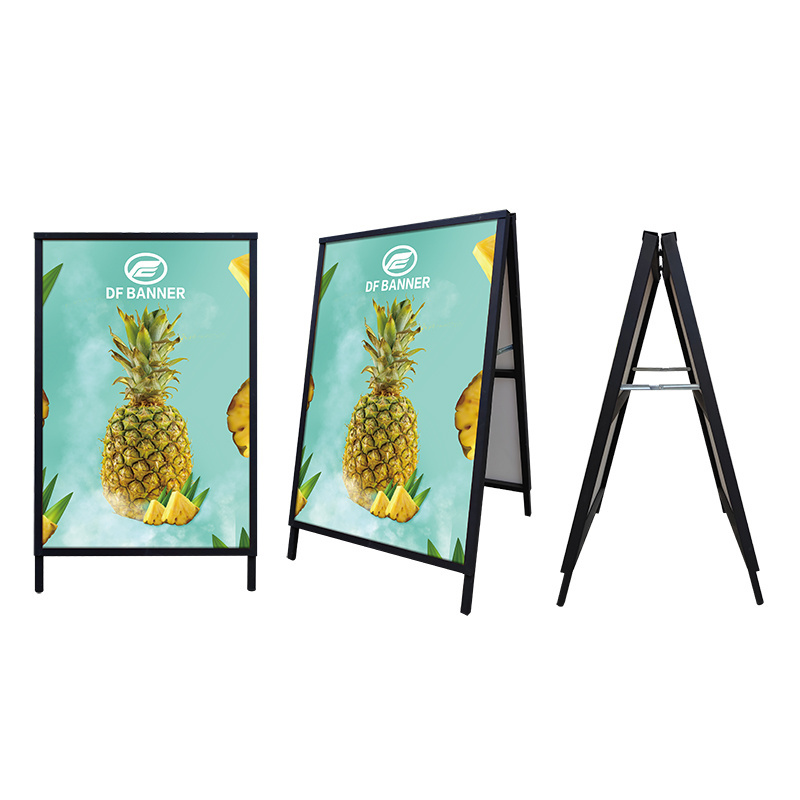 Foldable Manufacturers wholesale a frame sign outdoor customized pavement signs a frame sidewalk sign advertising boards  stands