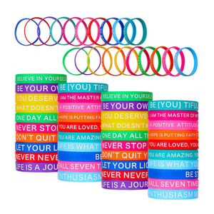 Free Design Service Wholesale cheap printing debossed silicon bracelet making machine bands custom silicon wristband