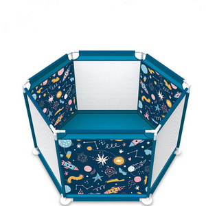 Cute Carton Play Pen For Kids Portable Baby Playpens