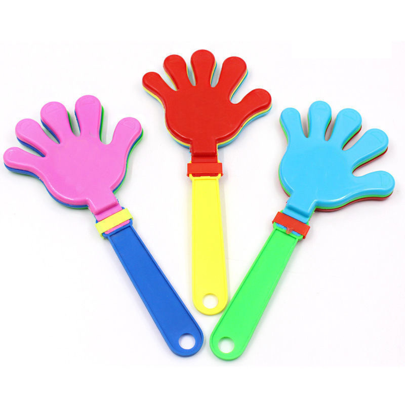 Colorful Custom High-five Cheering Hands Clapper Noise Maker for Football Game