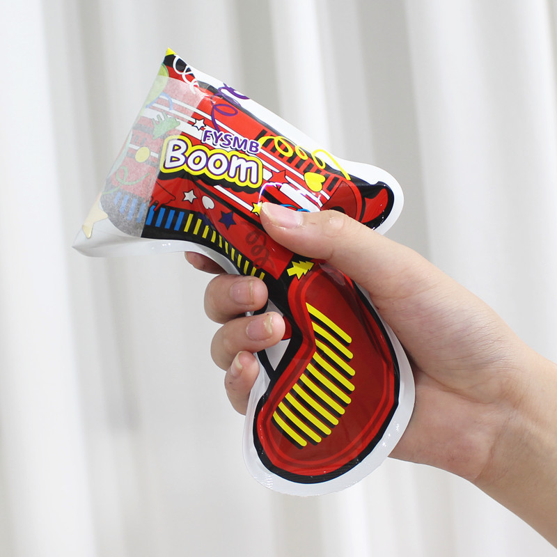 Trending Products 2024 Party Toys Poppers Automatic Inflatable Firework Gun Fireworks Confetti Poppers