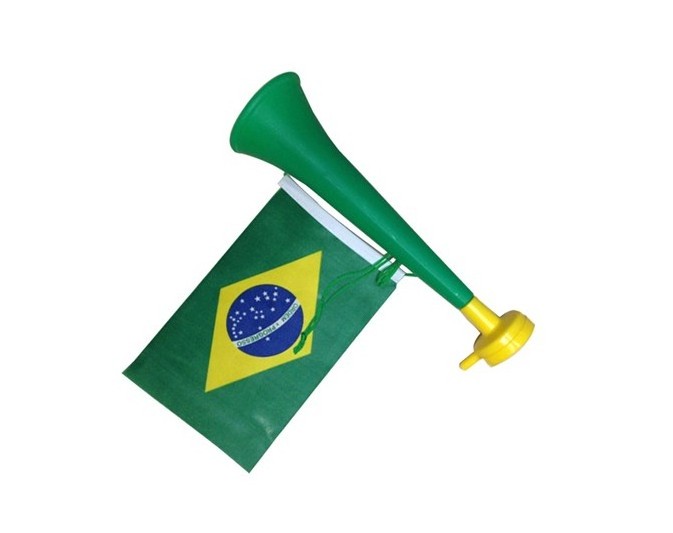 High Quality Custom National Plastic Country Fan Horn For Football Game