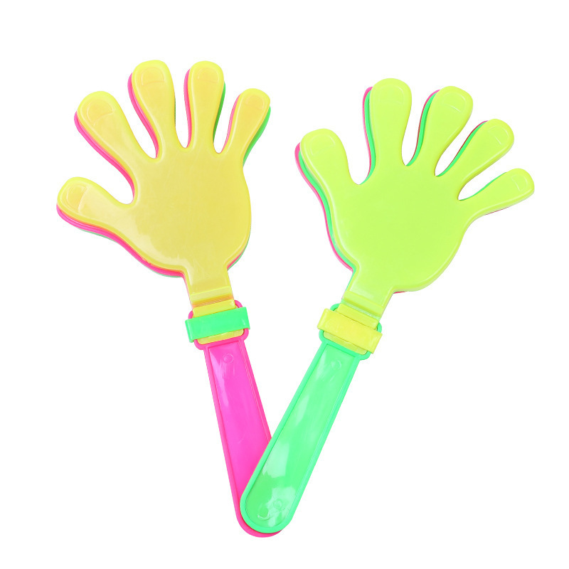 Colorful Custom High-five Cheering Hands Clapper Noise Maker for Football Game