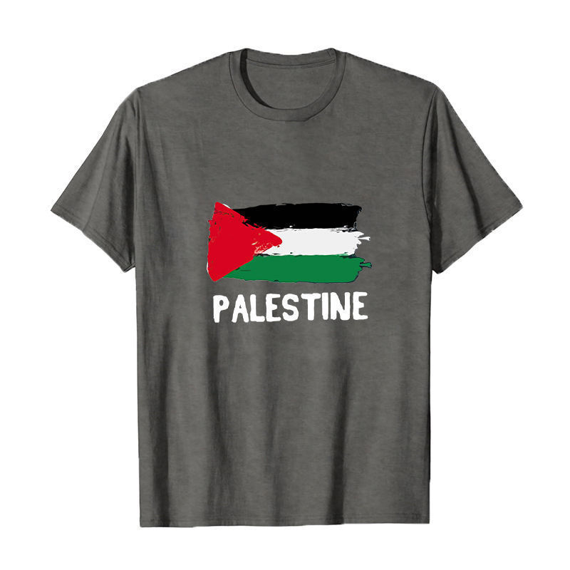 Palestine Products Custom over Size Men's Flag T Shirts Free Palestine Football Shirt 2 Peace