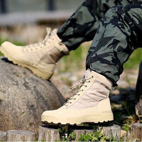 dd Men Tactical Boots Desert Work Safety Shoes Climbing Hiking Shoes Men Outdoor Boots