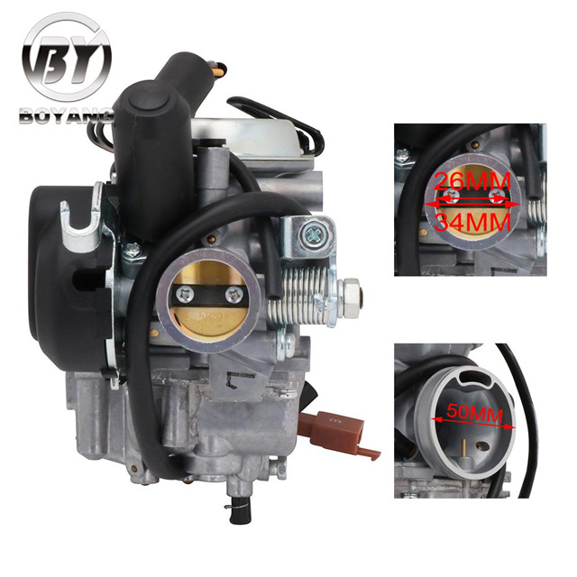 Carburetor 26mm For Scooter Suzuki AN125 AN150 Burgman 125 Burgman 150 Haojue HS125T Neptune Burgman Vergaser Scooter Parts Carb