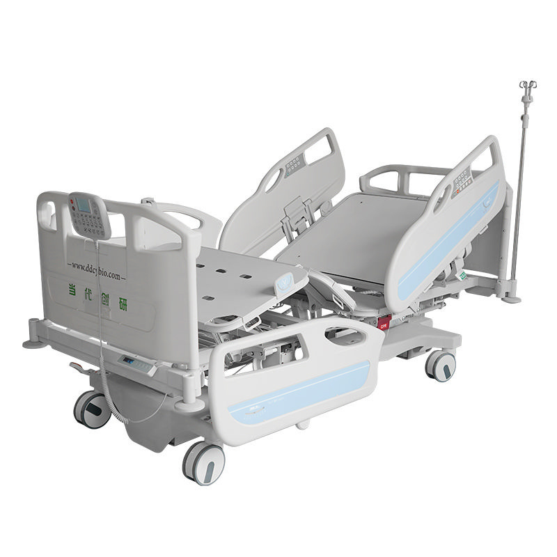 China Factory Direct Supply 7-Function ICU Electric Hospital Beds Metal Medical Beds for Home Care