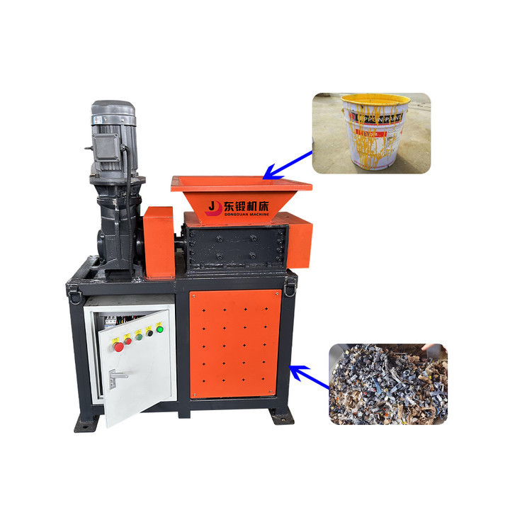 Waste Tyre Shredder / Tyre Recycling Plant / Used Tire Shredder Machine For Sale