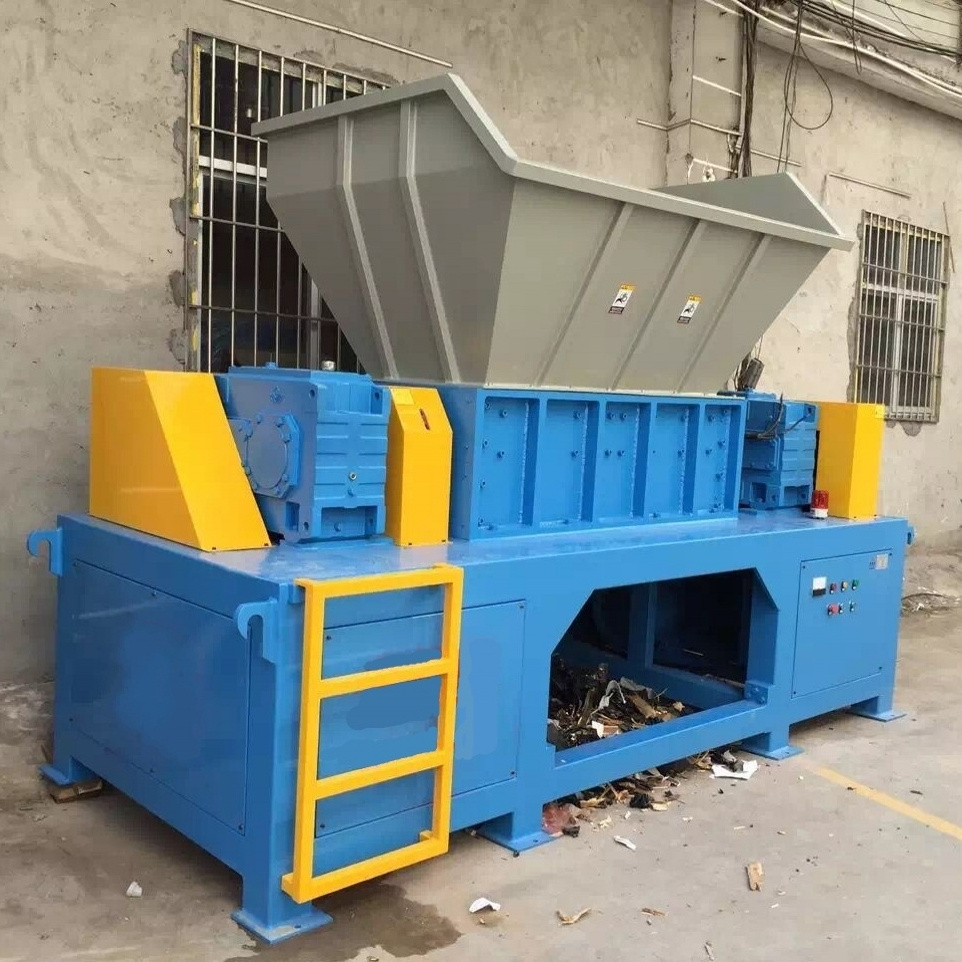 High Quality Custom Large Paper Plastic 4 Shaft Shredder/4 Shaft Crusher Machine