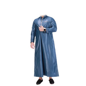 New classic abaya Middle Eastern men's dress Muslim Middle Eastern national dress