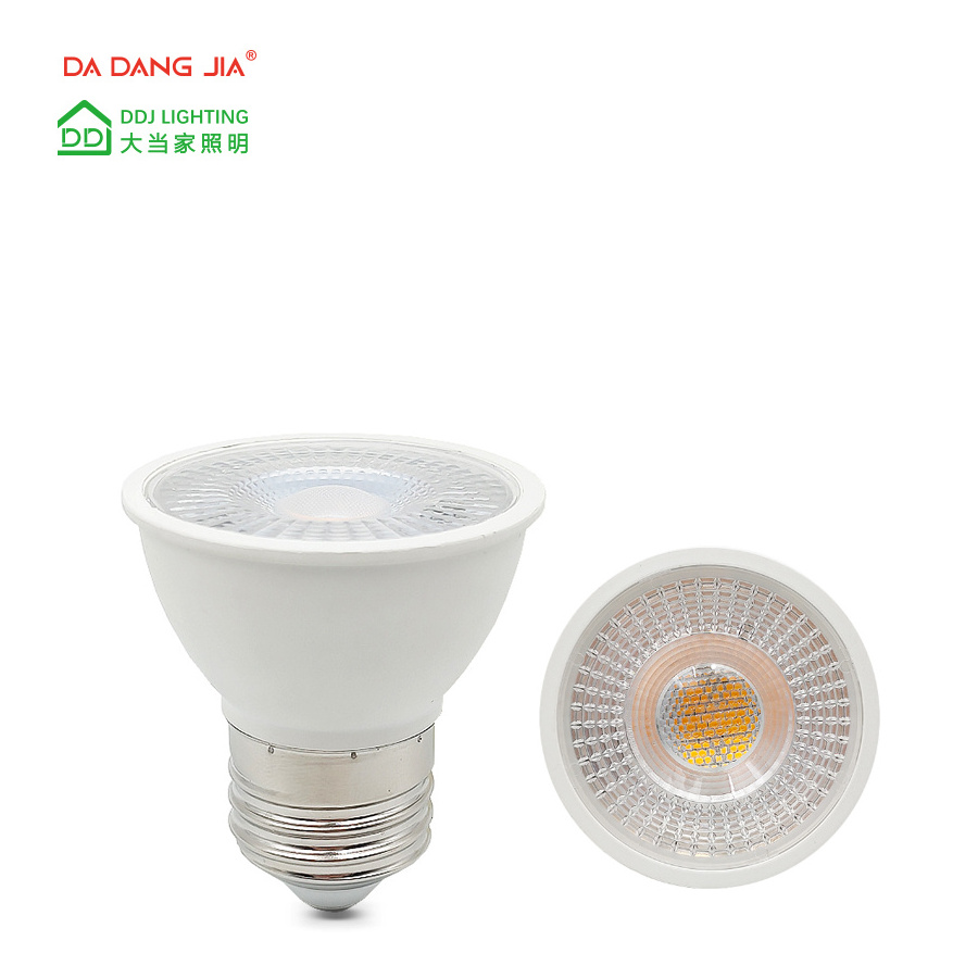 ETL Listed E17 E14 Medium Base PAR16 LED Bulb Long Neck 38 Beam Angle 120V 220V 5W 470lumen dimmable