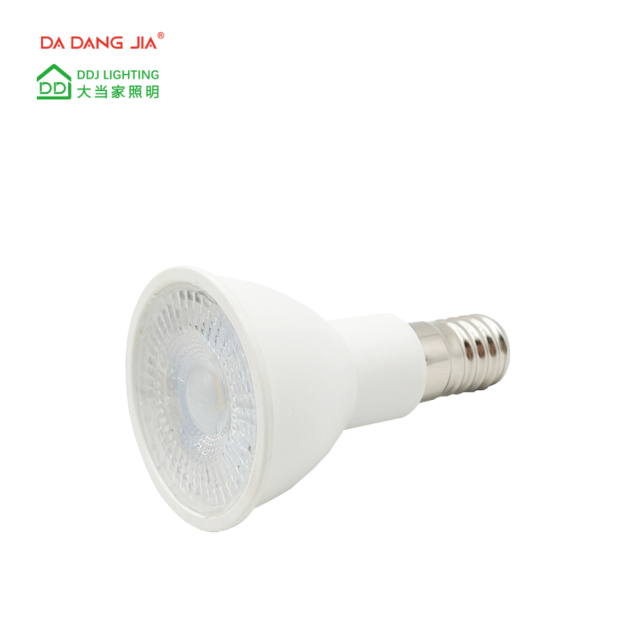 ETL Listed E17 E14 Medium Base PAR16 LED Bulb Long Neck 38 Beam Angle 120V 220V 5W 470lumen dimmable