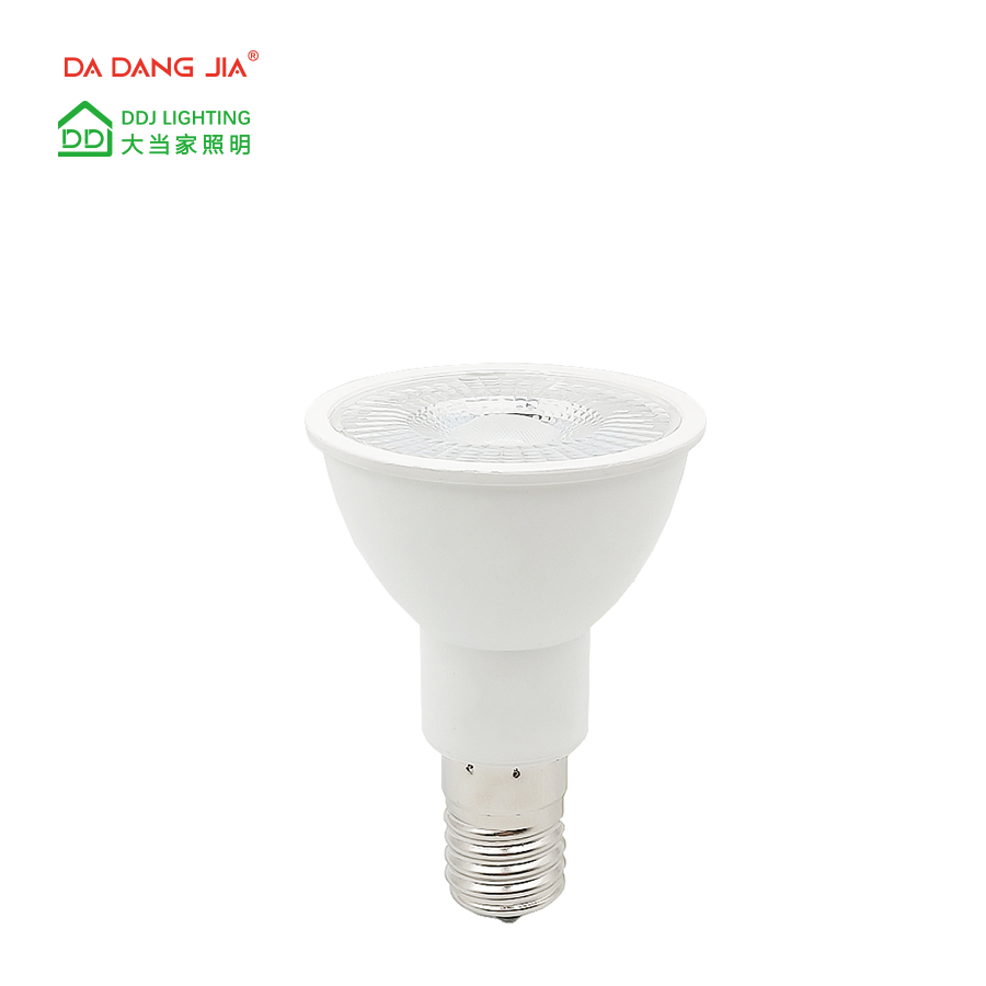 ETL Listed E17 E14 Medium Base PAR16 LED Bulb Long Neck 38 Beam Angle 120V 220V 5W 470lumen dimmable