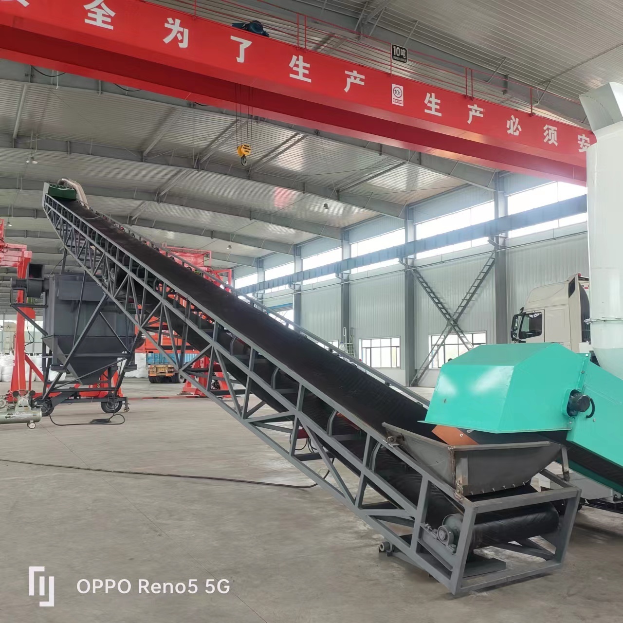 Industrial electric horizontal flat belt conveyor TL-200 1m rubber belt conveyor system material handling equipment