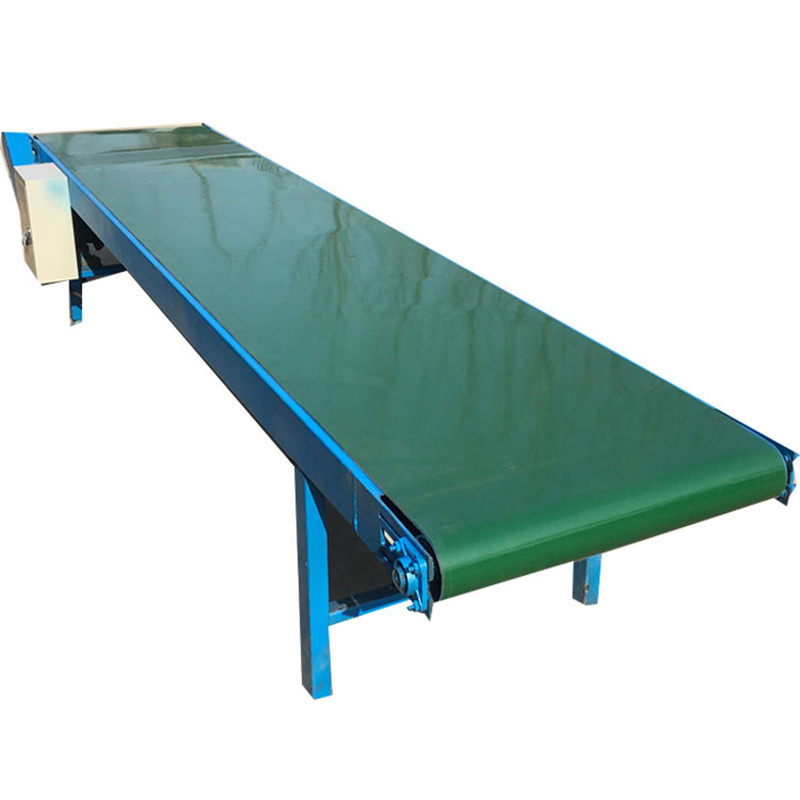 Stair climbing belt conveyor, cardboard box cargo long-distance conveyor