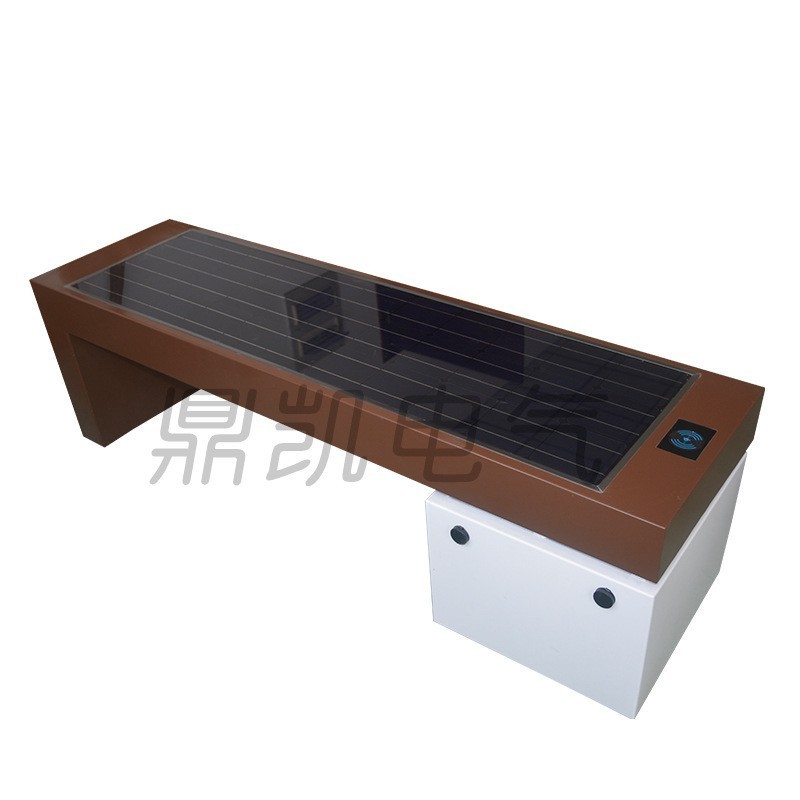 2022 New Design Outdoor Multifunction Street Furniture PV Smart Solar Bench