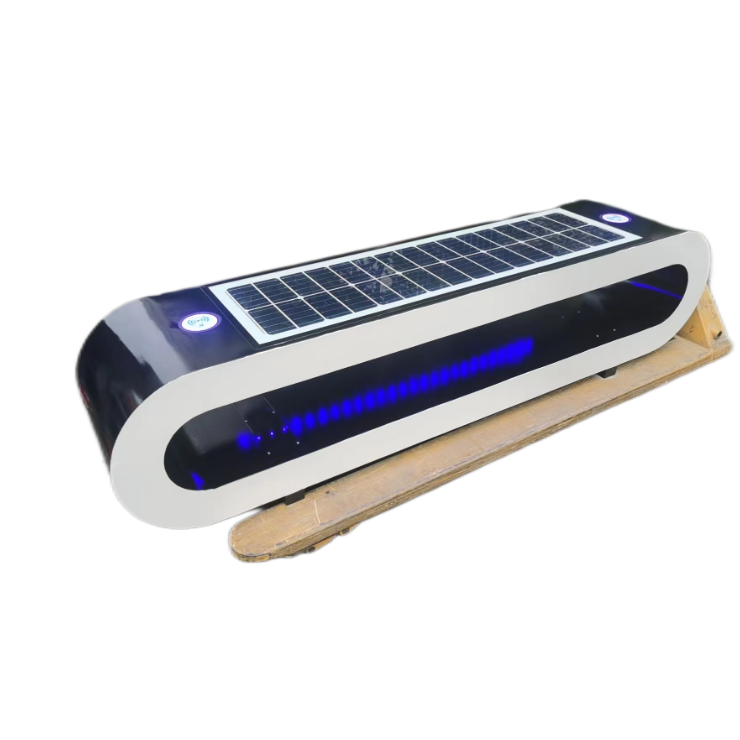 Modern smart city furniture outdoor high quality solar multi-functional bench