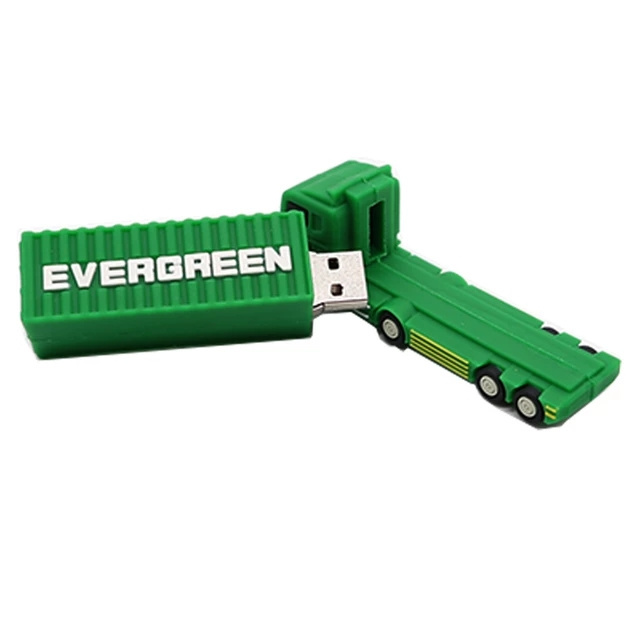 PVC Usb Memory Stick Disk Cartoon Car Pendrive 64GB 32GB 4GB 8GB 16GB 128GB Trucks Pen Drive With Customize Logo Usb Flash Drive