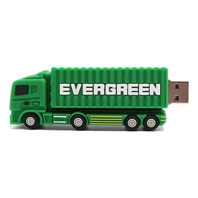 PVC Usb Memory Stick Disk Cartoon Car Pendrive 64GB 32GB 4GB 8GB 16GB 128GB Trucks Pen Drive With Customize Logo Usb Flash Drive