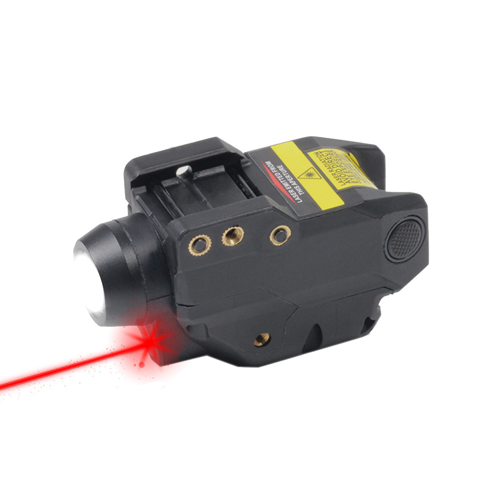 Red Laser Flashlight Combo 300 Lumen tactical Light