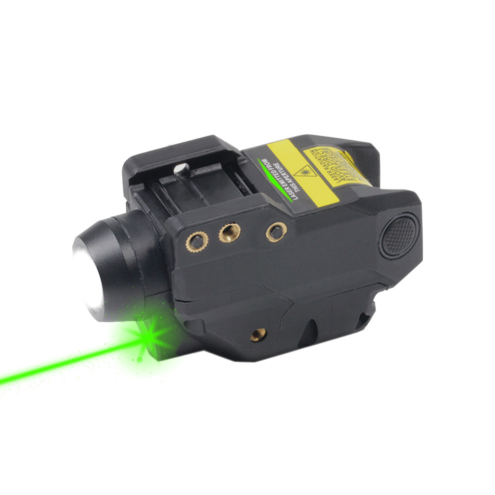 Laserspeed LS-C02G Laser With Flashlight Self Defense Laser Sight Green And Flash Light Combo