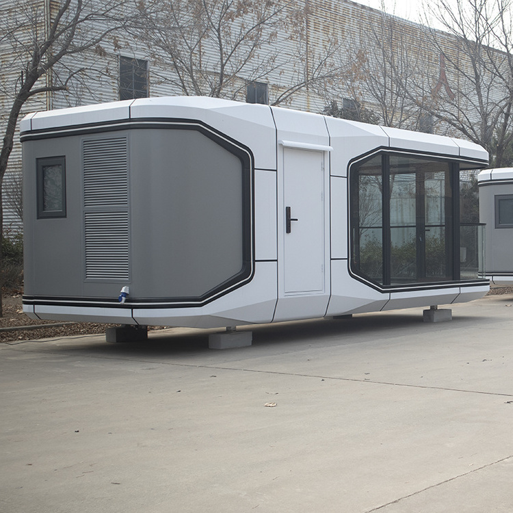 Space Capsule House Movable Prefab House Container Tiny Prefabricated ...