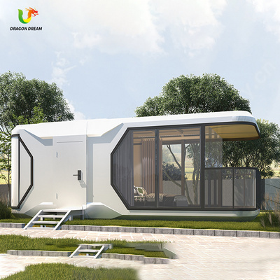 luxury mobile tiny home small house aluminum alloy shell modular house mobile home trailer house