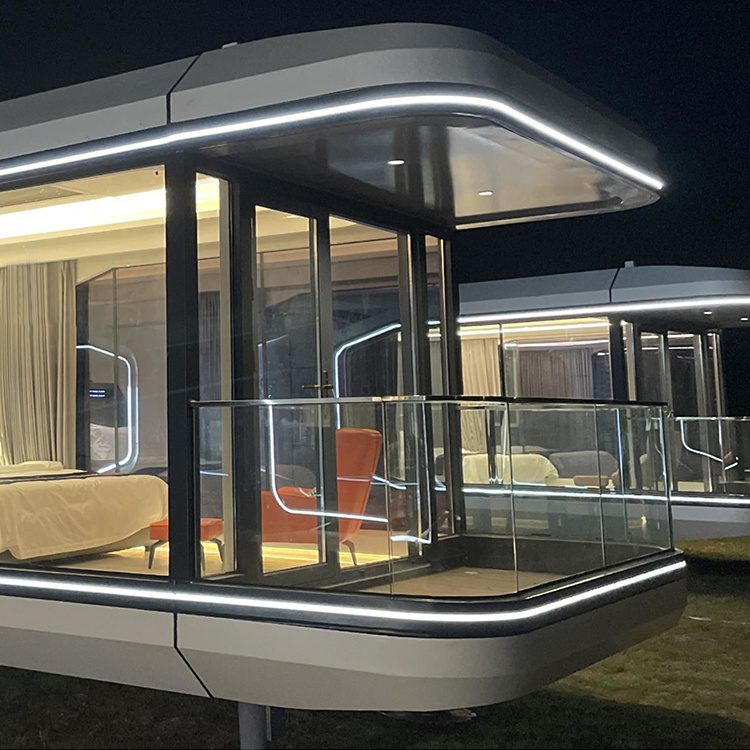 Space Capsule House Movable Prefab House Container Tiny Prefabricated ...