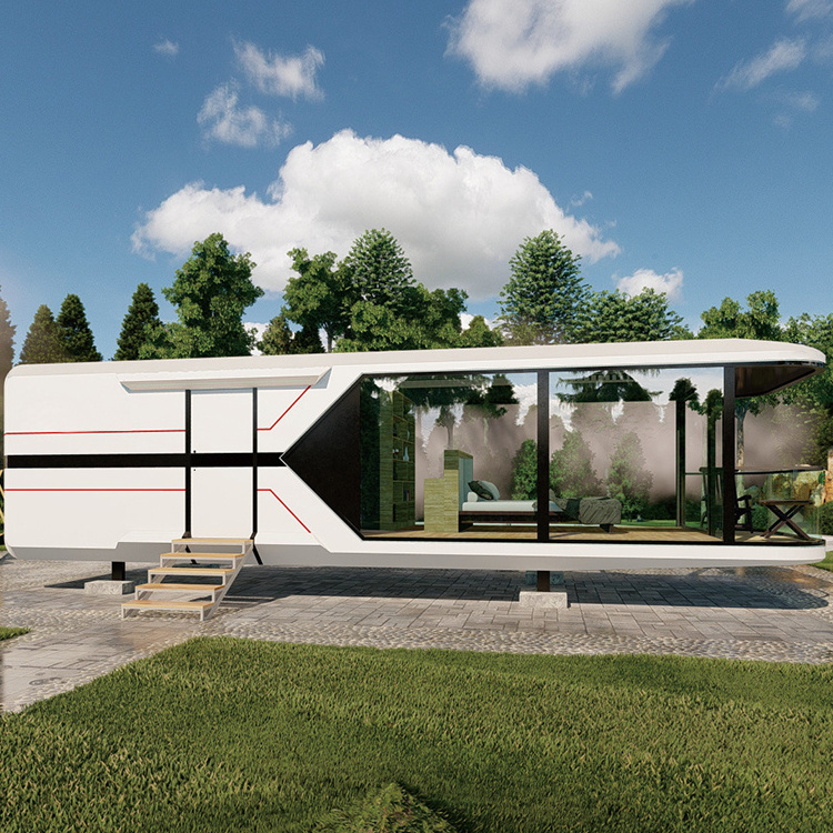 New Design 20ft mobile houses homes modern mobile prefab  tiny villa portable casa container house for winter climate