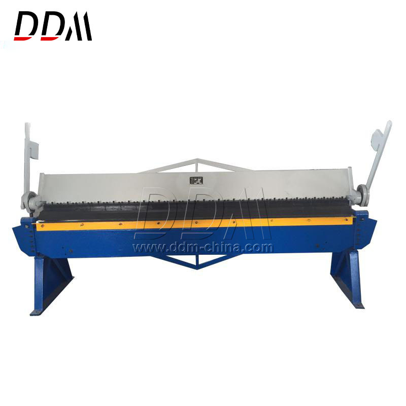 DDM  Pan and box brakes/Segmented manual folding machine 2.5 x1220mm Manual Bending Machinery