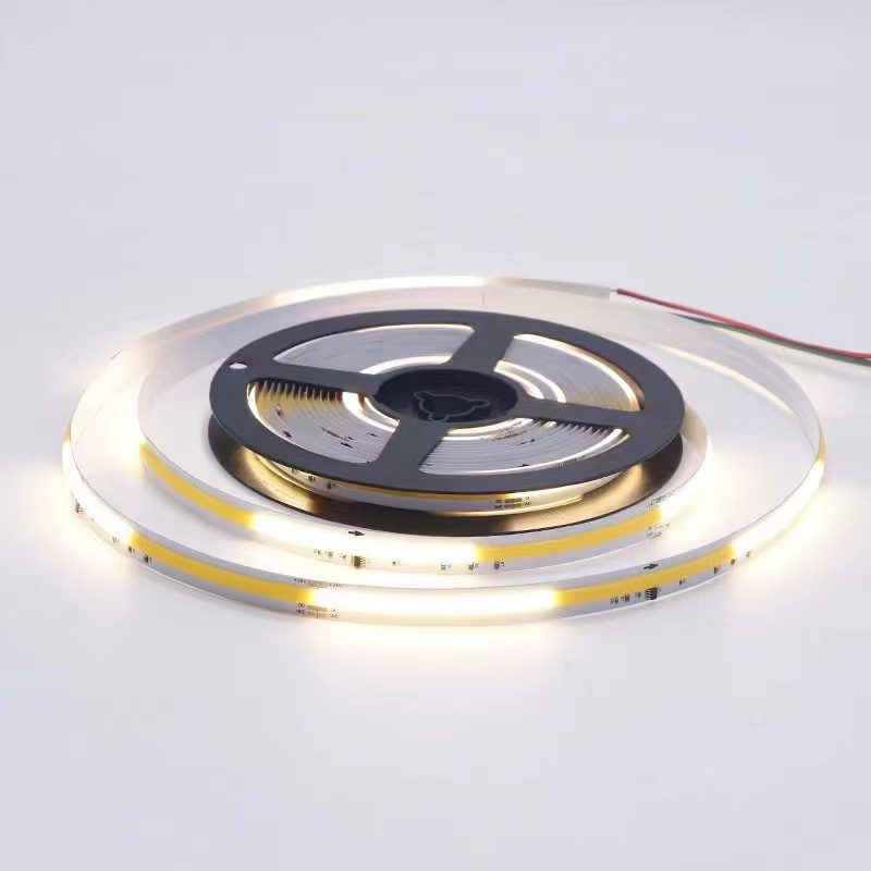 High Quality Cri 90 95 COB Running water flow led strip 24V 12V IP65 IP67 IP68 Chasing Running Water Flow COB led strip light