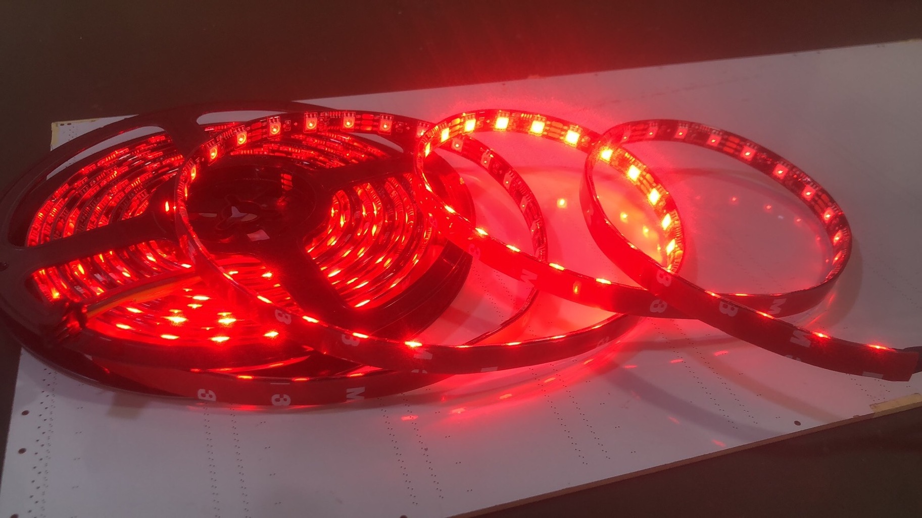 WS2811 RGB 5050 60 led m Black PCB 300 leds Waterproof IP65 IP67 IP68 60leds Tape Stripe 24V 12V WS 2811 WS2811 Led Strip Light