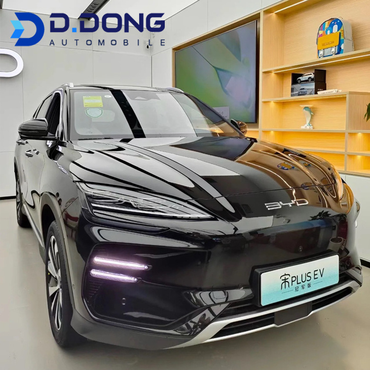 Electric Car byd song plus flagship 2024 Chempion Byd Suv Car Byd Song Plus Champion Edition 605km New Energy Electronic Vehicle