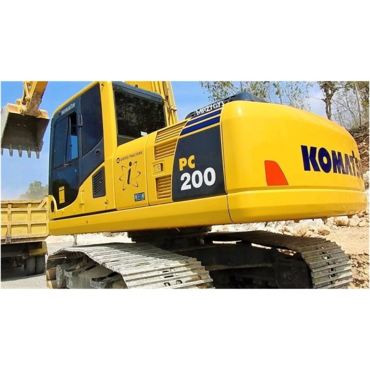 Good Skills Komatsu Pc 200 Excavator Used Excavator Komatsu Pc200-8 heavy weight used machinery on sale