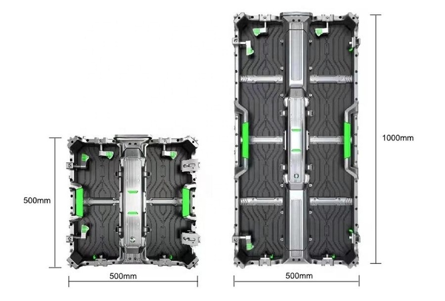 Factory Custom HD Advertising P2.976 Led Display Screen 500*1000mm Video Wall Panels Indoor Led Display