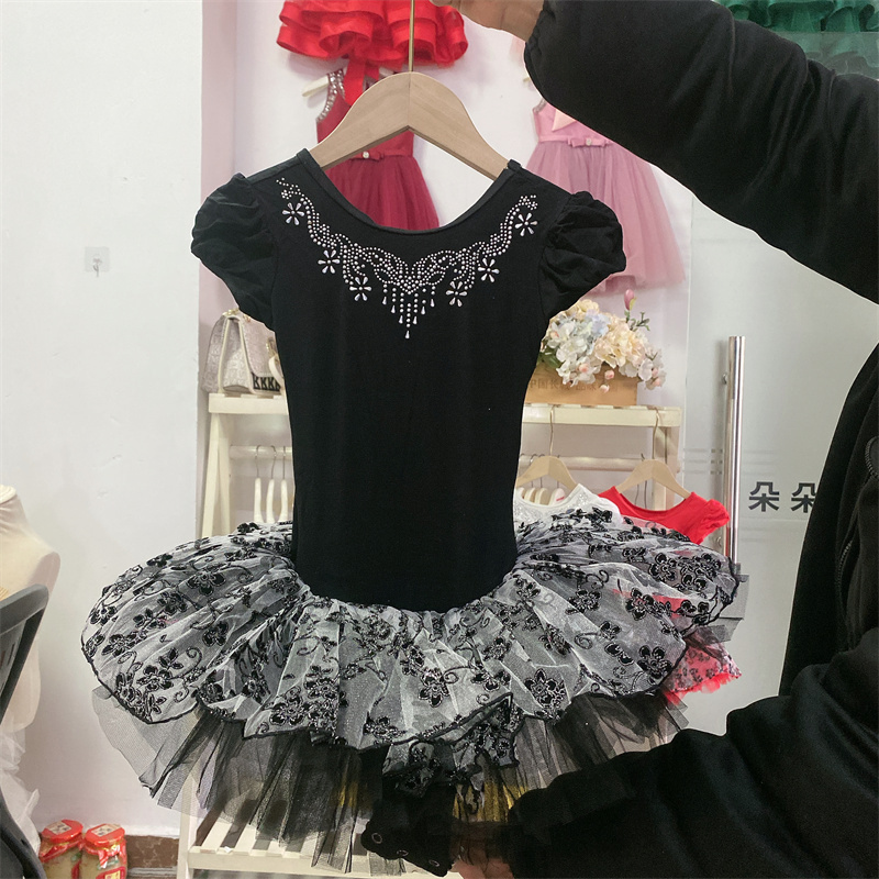 2024 Cheap New printed skirt Dance costume children's ballet dress